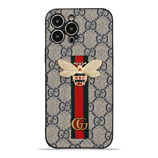 GG Classic Leder-iPhone-Hülle