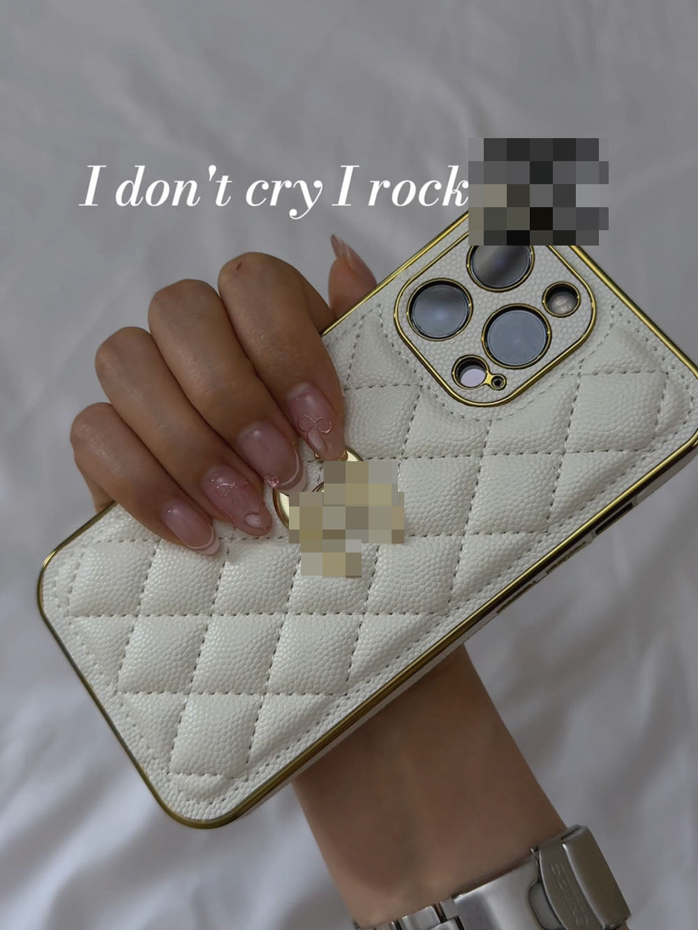 White iPhone case 1001 | C series(subject to the video)