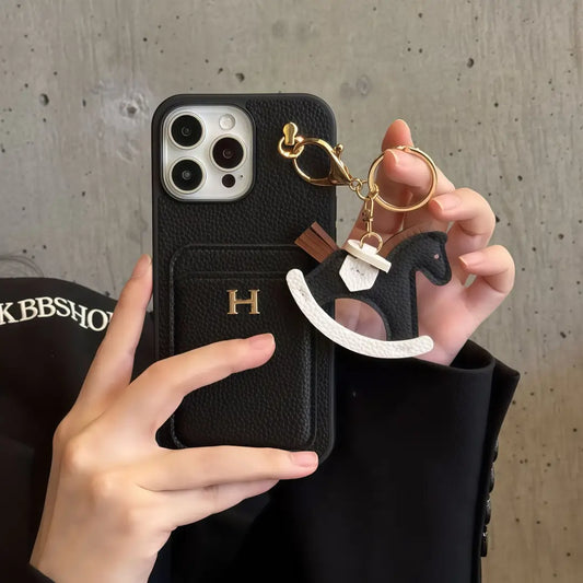 Horse iPhone Case with cardholder