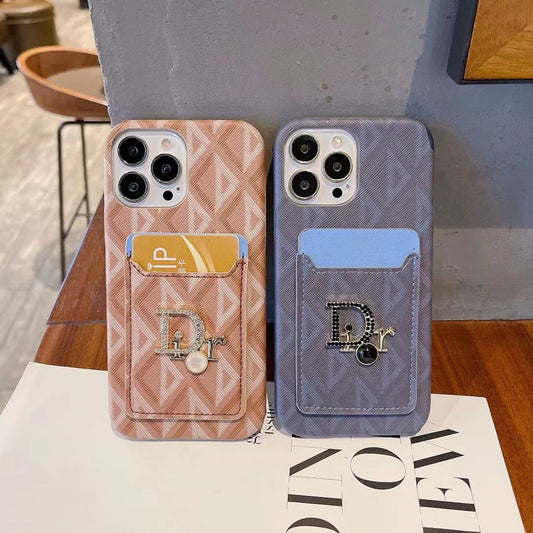 Modisches iPhone-Case mit Kartenfach