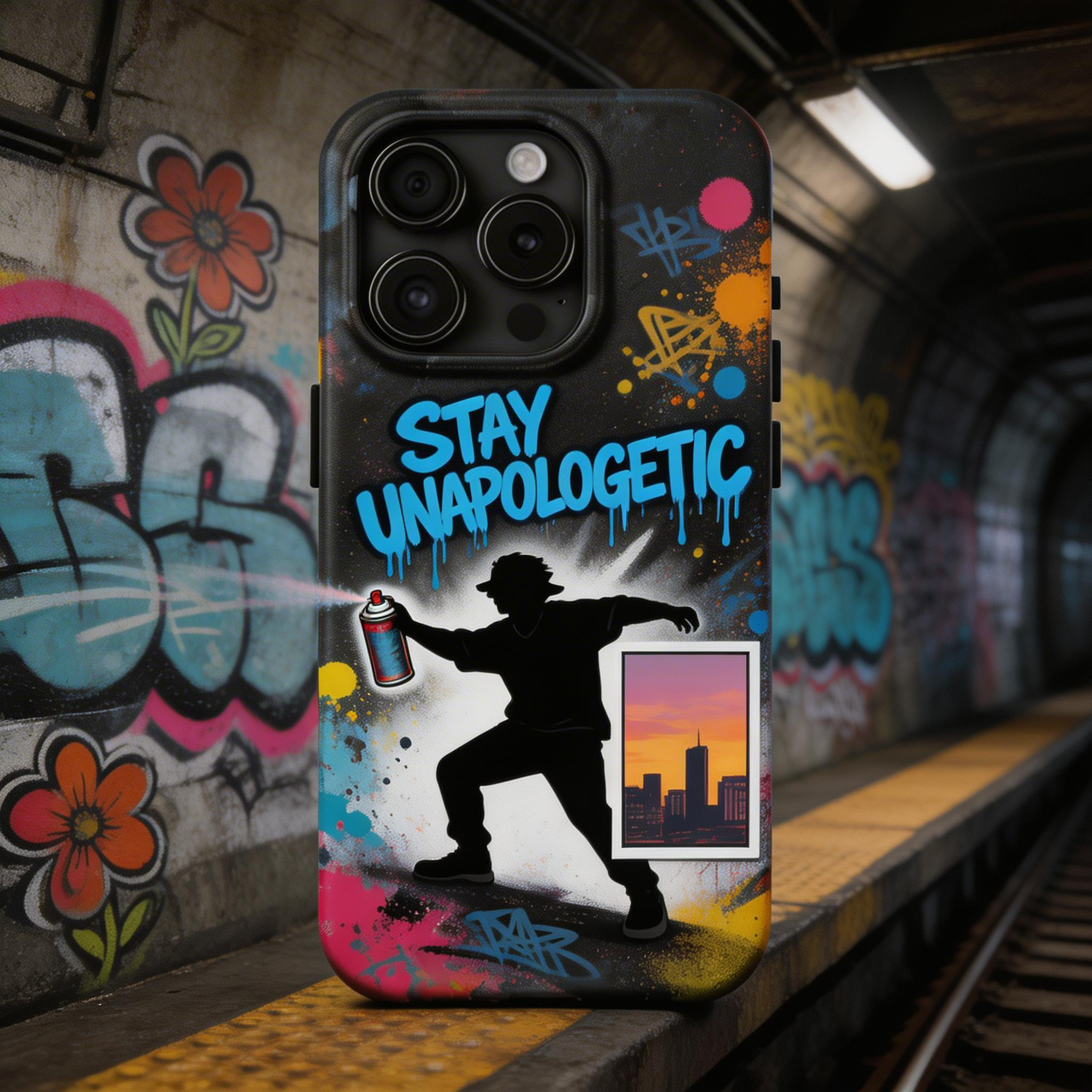 Stay Unapologetic — Subway Artist Graffiti Phone Case