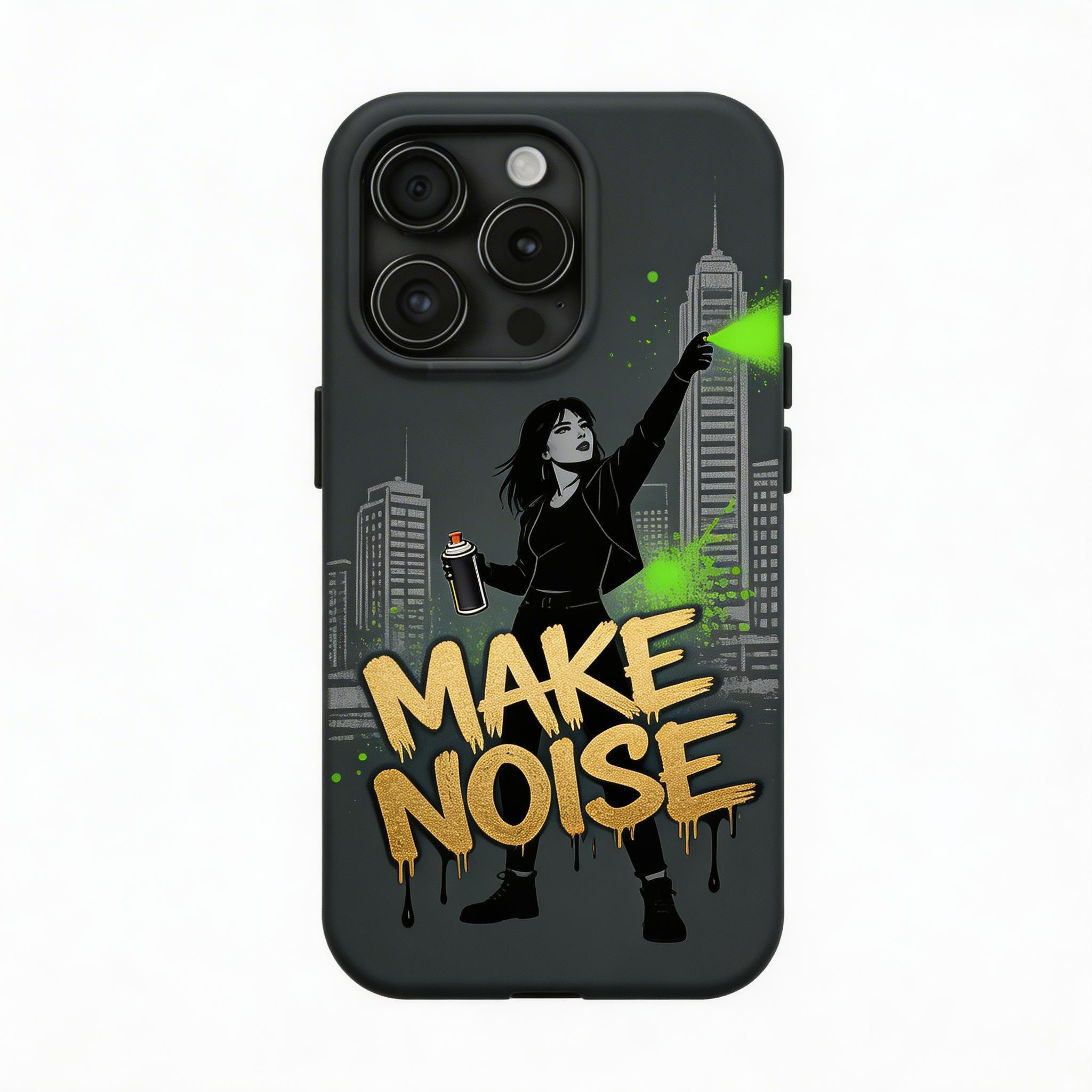 Make Noise — City Girl Graffiti Phone Case