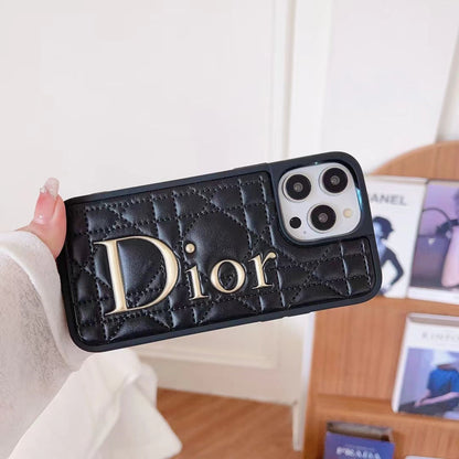 CD Stylish Lady iPhone Case – Sophisticated Protection