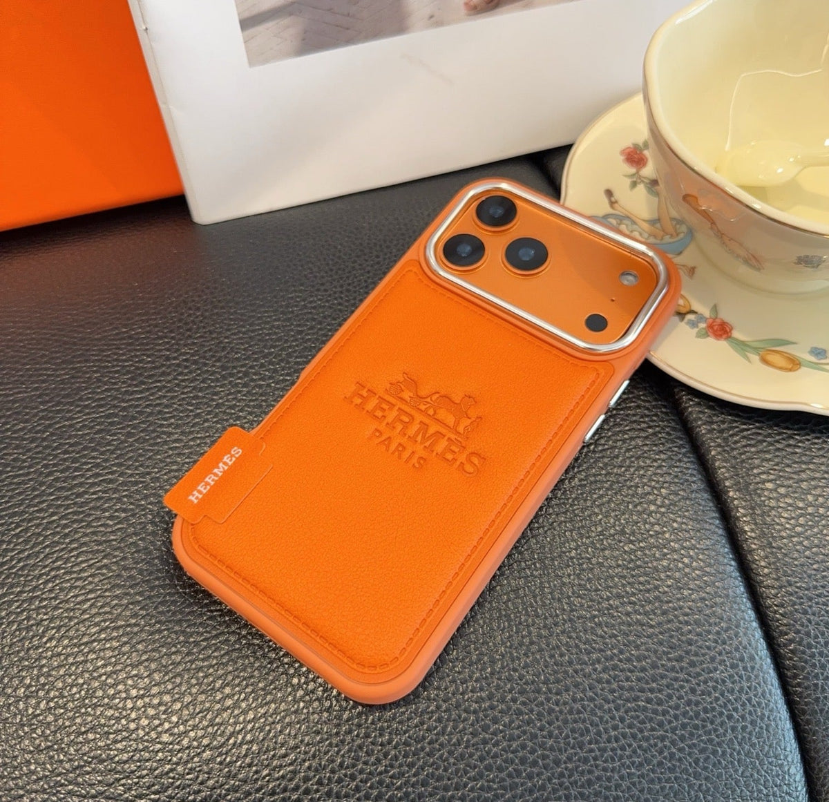 Hermès Starry Series Full-Wrap iPhone Case