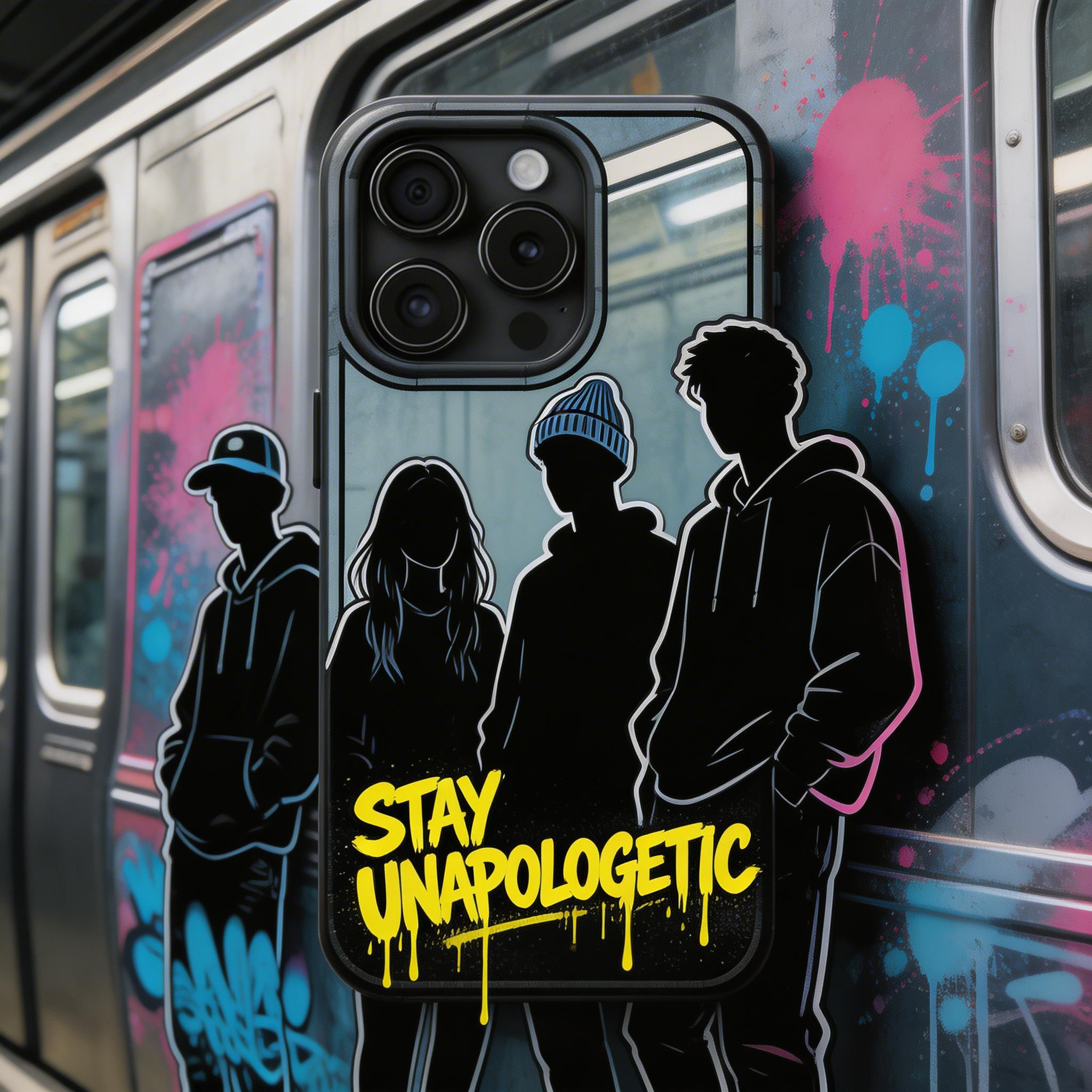 Stay Unapologetic Shadow Crew Phone Case