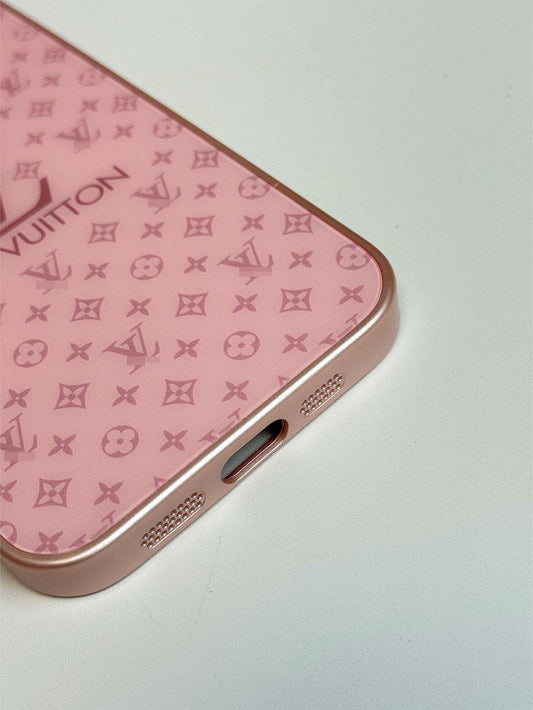 Pink iPhone case 1002 | L series (subject to the video)