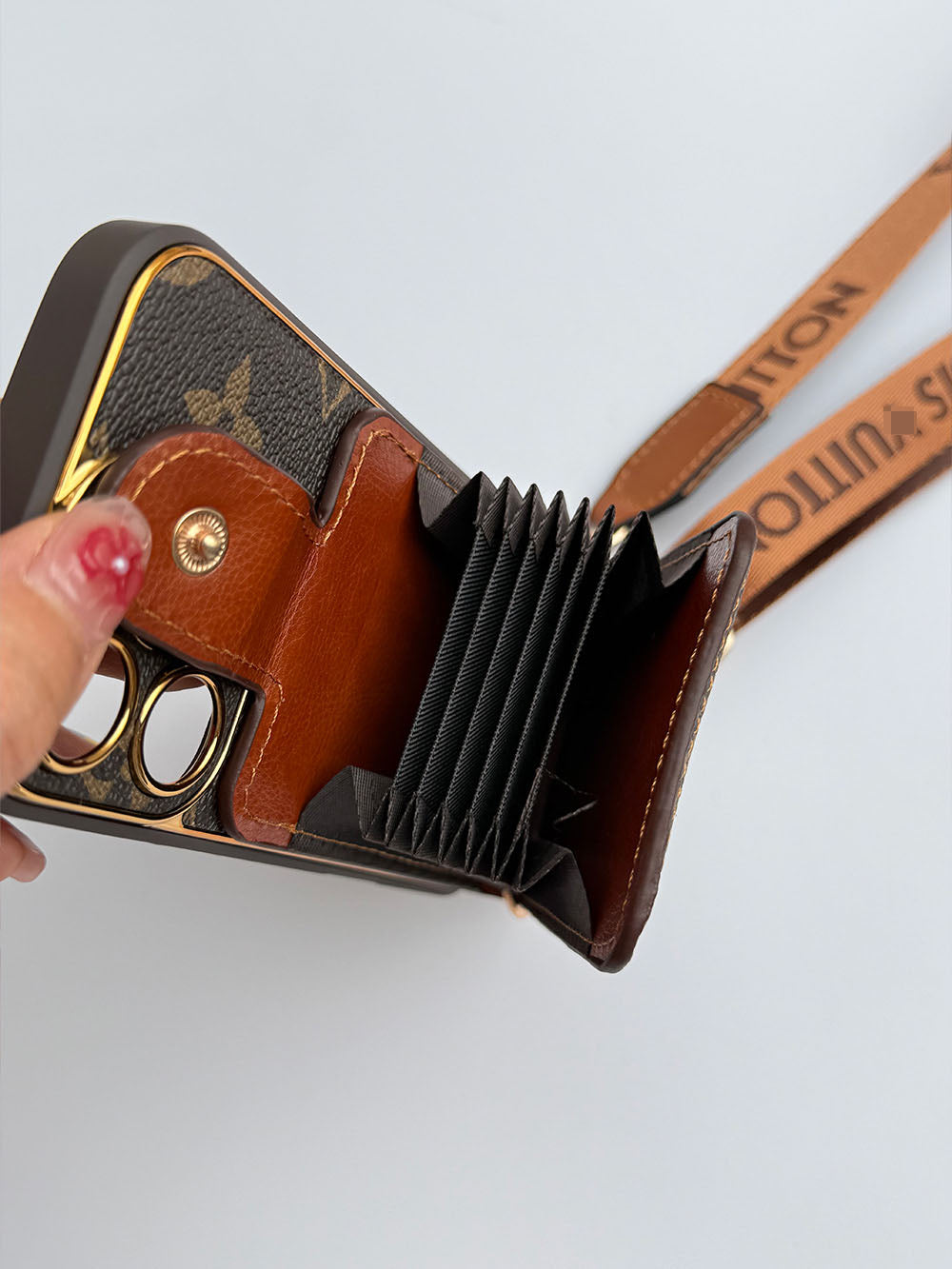 L series Phone case 1010 | Accordion card holder (subject to the video)