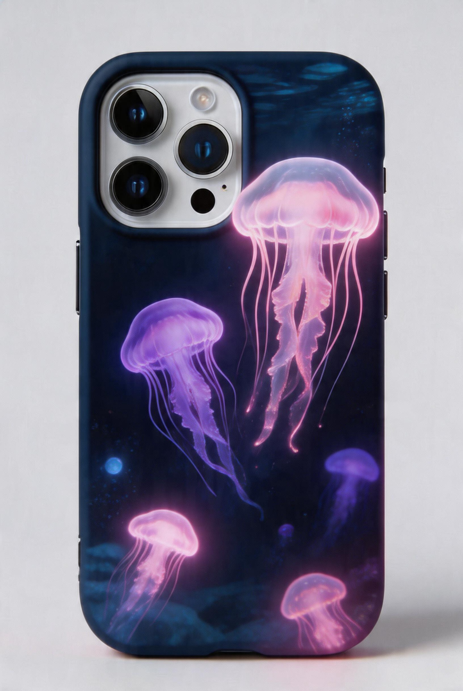 Jellyfish Dance — Neon Deep Sea Phone Case