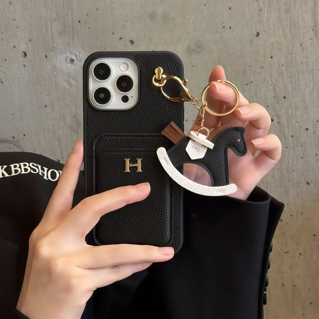 Horse iPhone Case with cardholder