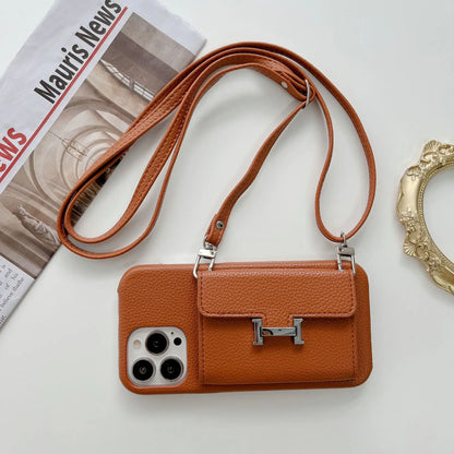 iPhone-Hülle im Hermès-Stil – horizontal