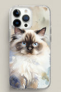 Watercolor Himalayan Cat Phone Case