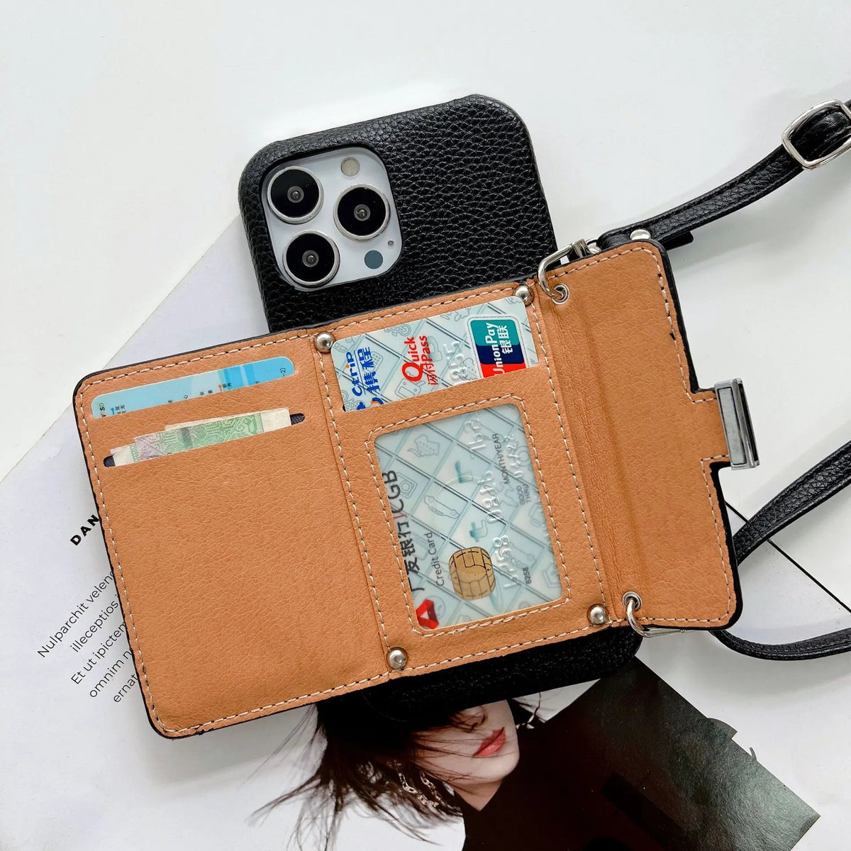 iPhone-Hülle im Hermès-Stil – horizontal