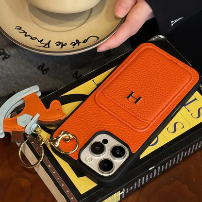 Horse iPhone Case with cardholder