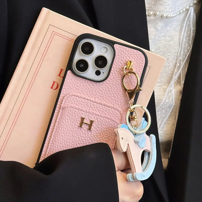 Horse iPhone Case with cardholder