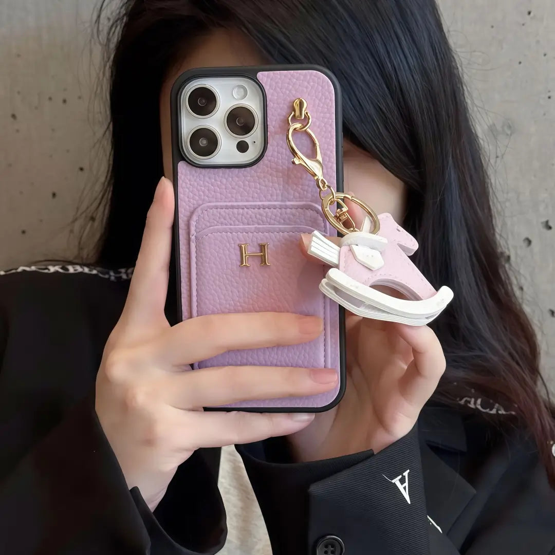 Horse iPhone Case with cardholder