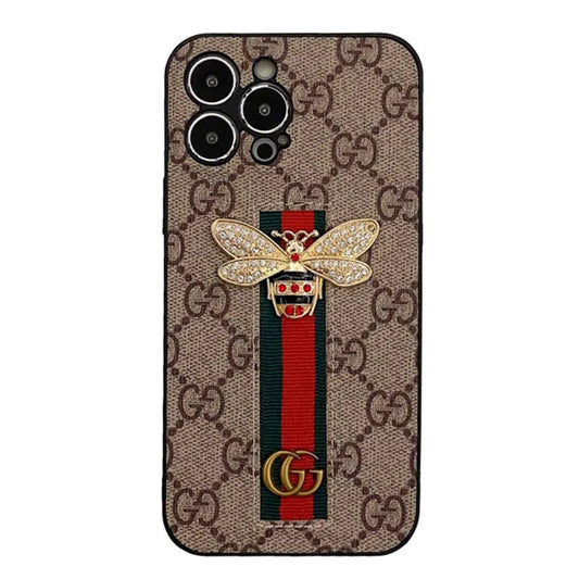 GG Classic Leder-iPhone-Hülle