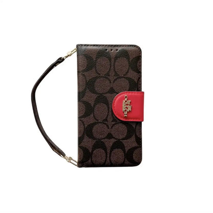 Coach Monogram Leather iPhone Case Bag