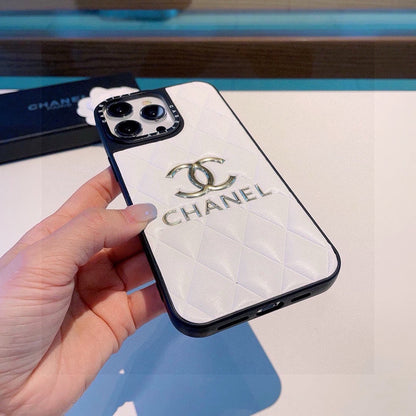 Chanel Classic Diamond Quilted Leather Phone Case