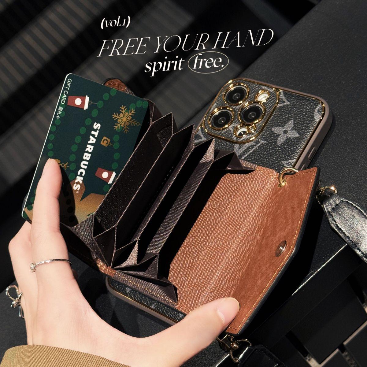 iPhone Case 2001 Small & Large| Accordion card holder (subject to the video)