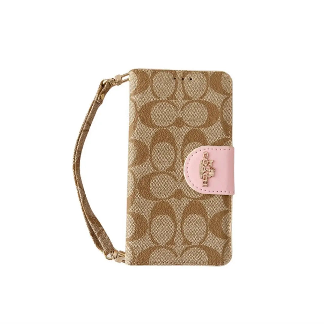 Coach Monogram Leather iPhone Case Bag